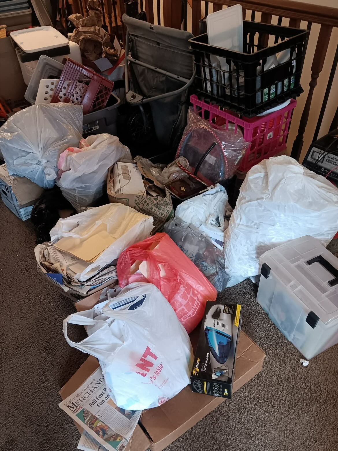 Yeehaul crew on the job